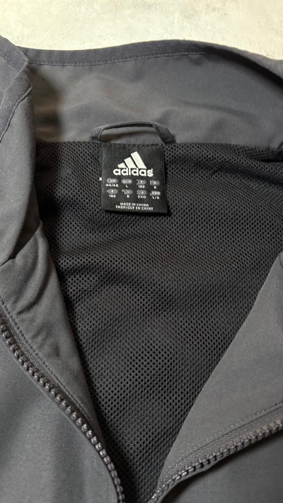 Adidas Track Jacket Grey Black – Taglia S