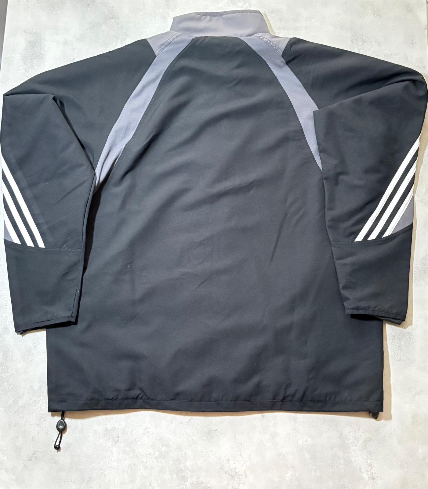 Adidas Track Jacket Grey Black – Taglia S